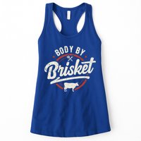 Body By Brisket Backyard Cookout Bbq Grill Gift Womens Tank Top