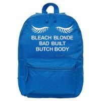 Bleach Blonde Bad Built Butch Body 16 in Basic Backpack