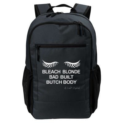 Bleach Blonde Bad Built Butch Body Daily Commute Backpack