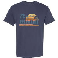 Bimini Bahamas Beach Summer Vacation Sun Vintage 70S Retro Garment-Dyed Heavyweight T-Shirt