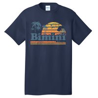 Bimini Bahamas Beach Summer Vacation Sun Vintage 70S Retro Tall T-Shirt