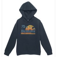 Bimini Bahamas Beach Summer Vacation Sun Vintage 70S Retro Urban Pullover Hoodie