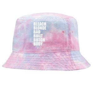 Bleach Blonde Bad Built Butch Body Tie-Dyed Bucket Hat