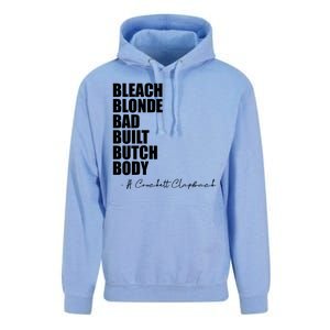 Bleach Blonde Bad Built Butch Body Unisex Surf Hoodie