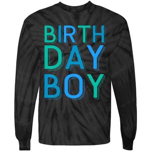 Birthday Birthday Tie-Dye Long Sleeve Shirt