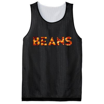 Baked Beans Mesh Reversible Basketball Jersey Tank