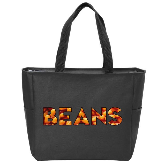 Baked Beans Zip Tote Bag