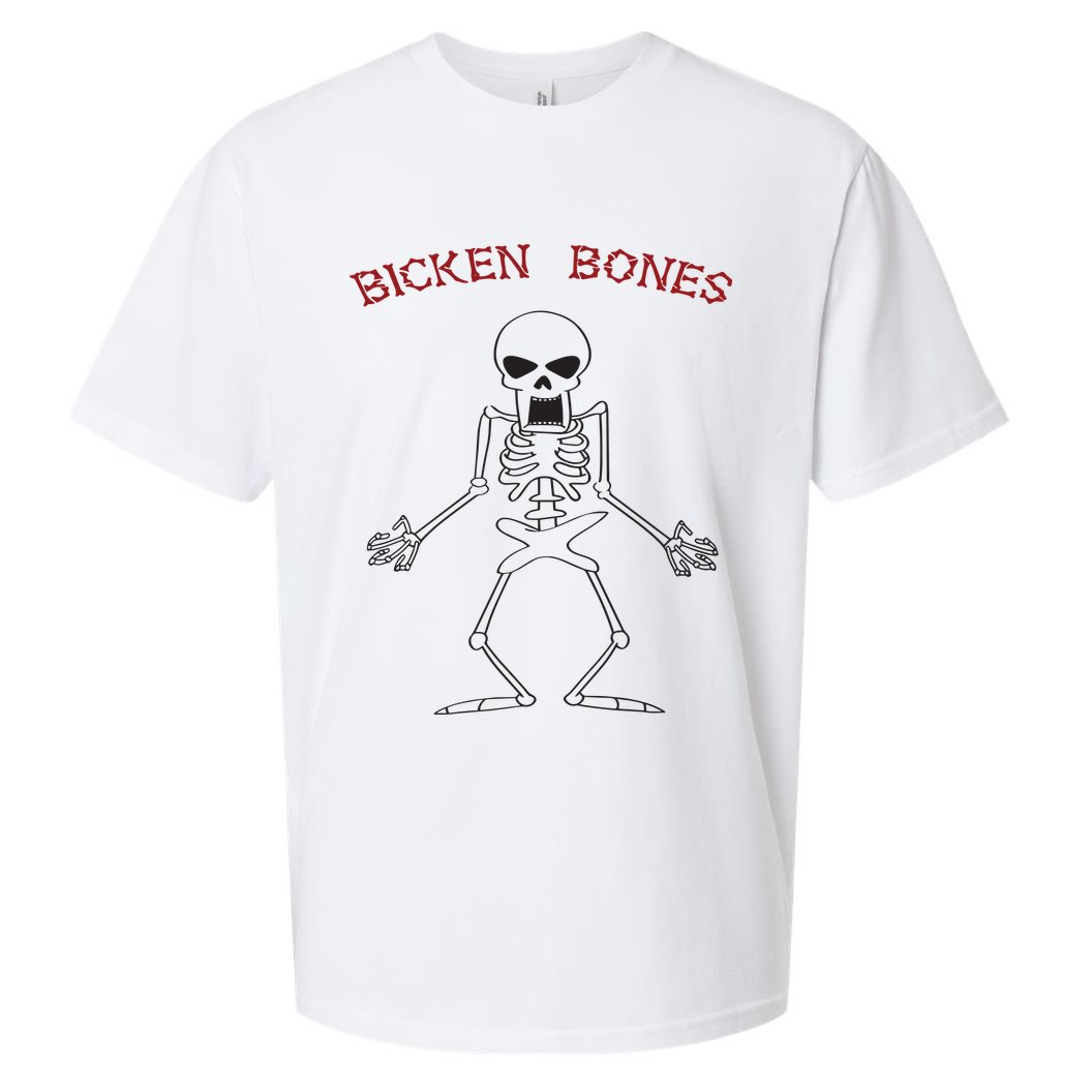 Bicken Bones Sueded Cloud Jersey T-Shirt
