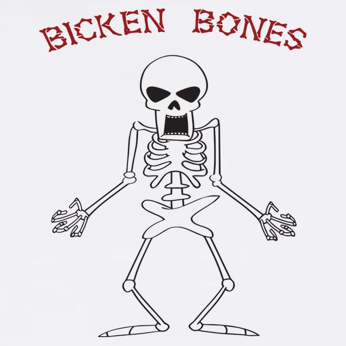 Bicken Bones Cool Comfort Performance Bucket Hat