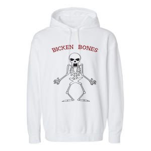 Bicken Bones Garment-Dyed Fleece Hoodie