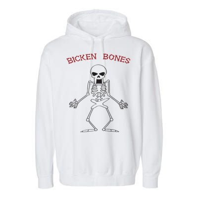 Bicken Bones Garment-Dyed Fleece Hoodie