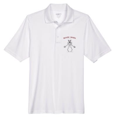 Bicken Bones Men's Origin Performance Piqué Polo