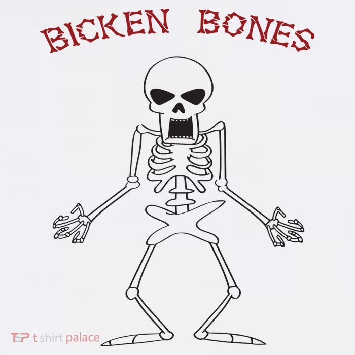 Bicken Bones Full-Length Apron With Pockets