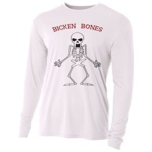 Bicken Bones Cooling Performance Long Sleeve Crew