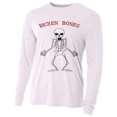 Bicken Bones Cooling Performance Long Sleeve Crew