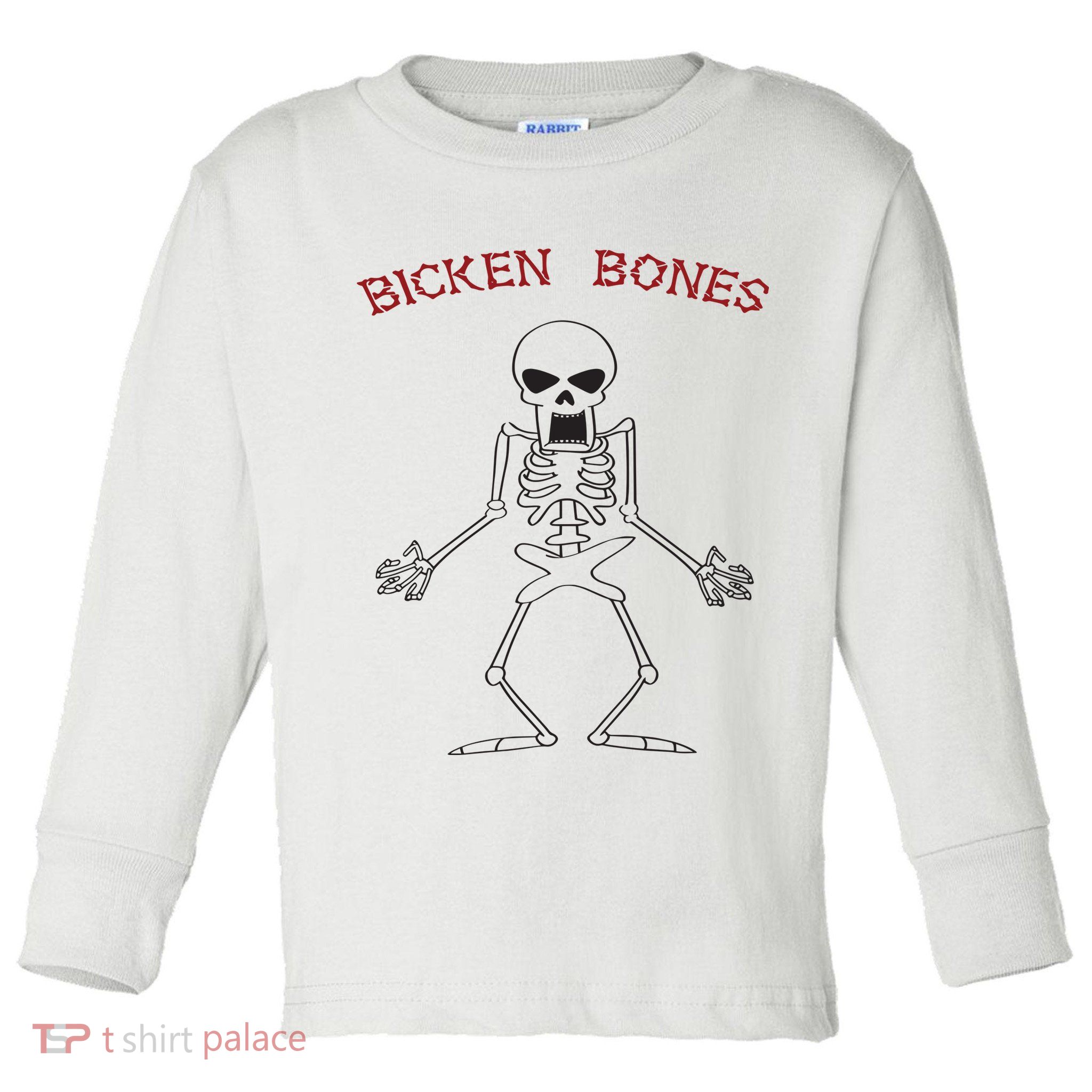 Bicken Bones Toddler Long Sleeve Shirt