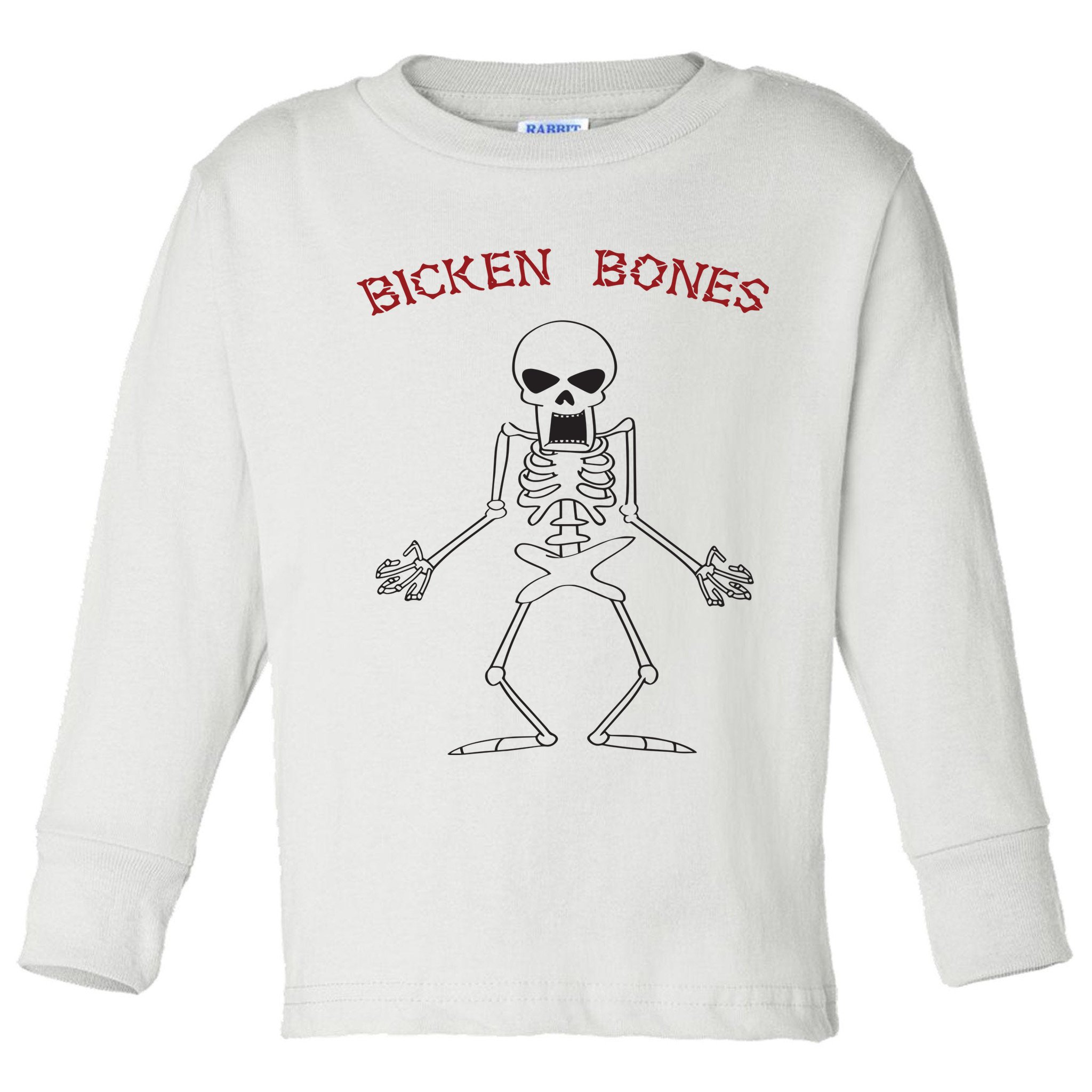 Bicken Bones Toddler Long Sleeve Shirt