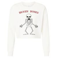 Bicken Bones Cropped Pullover Crew