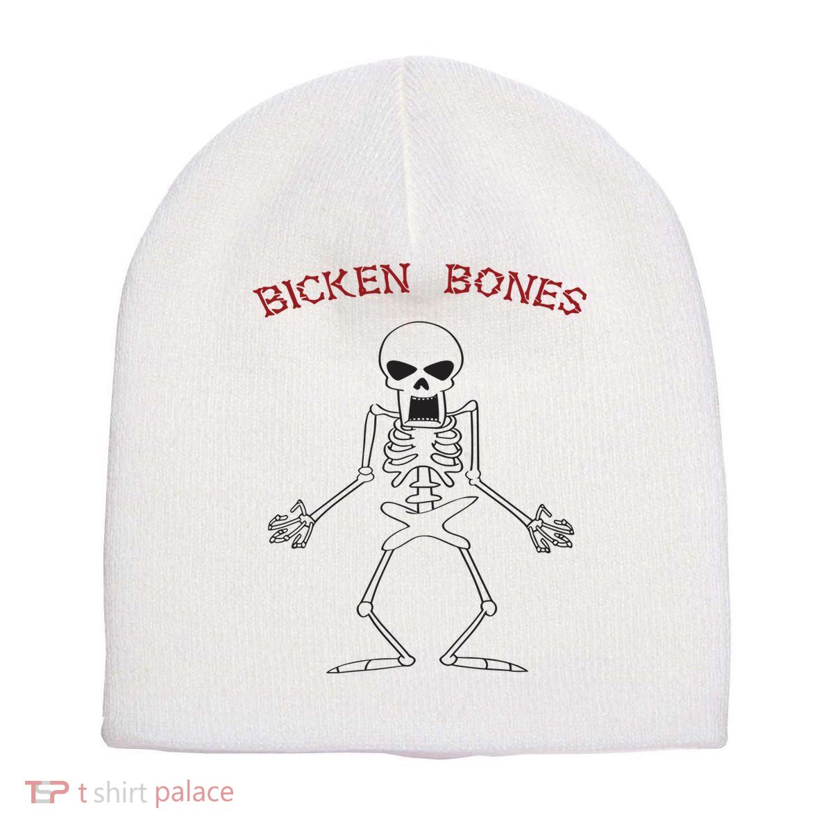 Bicken Bones Short Acrylic Beanie