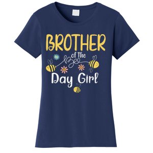 Brother Bee Birthday Party Matching Family First Bee Day Women's T-Shirt