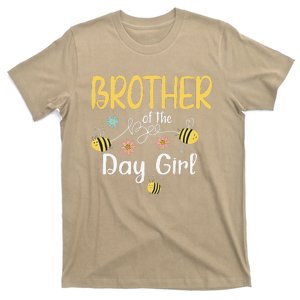 Brother Bee Birthday Party Matching Family First Bee Day T-Shirt