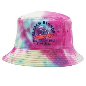 Bleach Blonde Bad Built Butch Body Tie-Dyed Bucket Hat