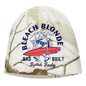 Bleach Blonde Bad Built Butch Body Kati - Camo Knit Beanie