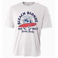 Bleach Blonde Bad Built Butch Body Cooling Performance Crew T-Shirt