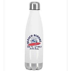 Bleach Blonde Bad Built Butch Body Stainless Steel Insulated Water Bottle