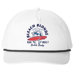 Bleach Blonde Bad Built Butch Body Snapback Five-Panel Rope Hat