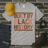 Built By Black History Tall T-Shirt