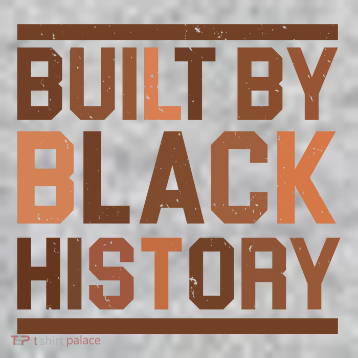 Built By Black History Tall T-Shirt