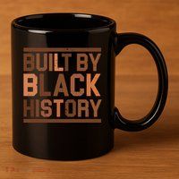 Built By Black History 11oz C Handle Ceramic Mug