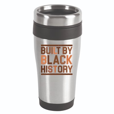 Built By Black History 16oz Travel Tumbler