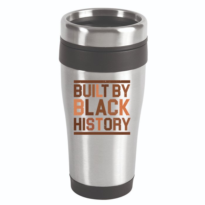 Built By Black History 16oz Travel Tumbler