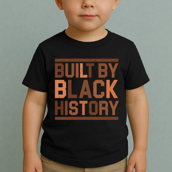 Built By Black History Toddler T-Shirt