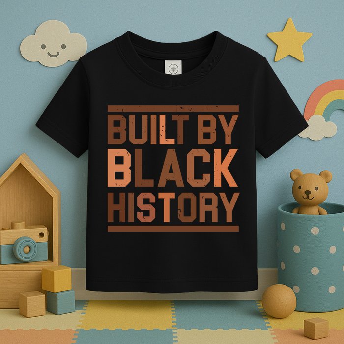 Built By Black History Toddler T-Shirt