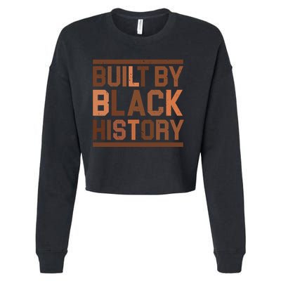 Built By Black History Cropped Pullover Crew