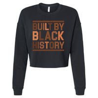 Built By Black History Cropped Pullover Crew