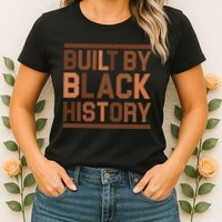 Built By Black History Womens T-Shirt