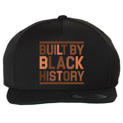 Built By Black History Wool Snapback Cap