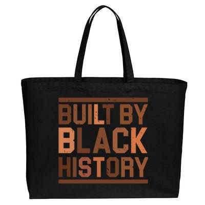 Built By Black History Cotton Canvas Jumbo Tote