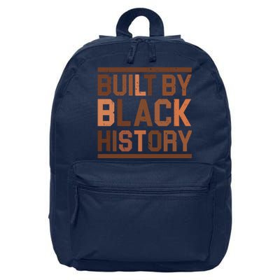 Built By Black History 16 in Basic Backpack