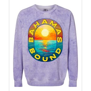 Bahamas Bound Colorblast Crewneck Sweatshirt