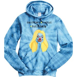 Bleach Blonde Bad Built Butch Body Tie Dye Hoodie