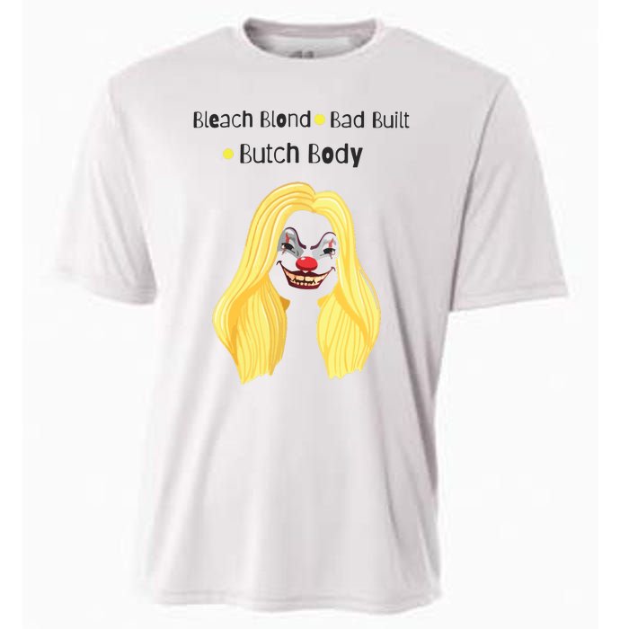 Bleach Blonde Bad Built Butch Body Cooling Performance Crew T-Shirt