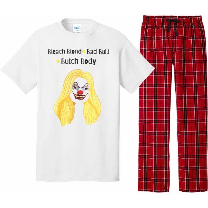 Bleach Blonde Bad Built Butch Body Pajama Set