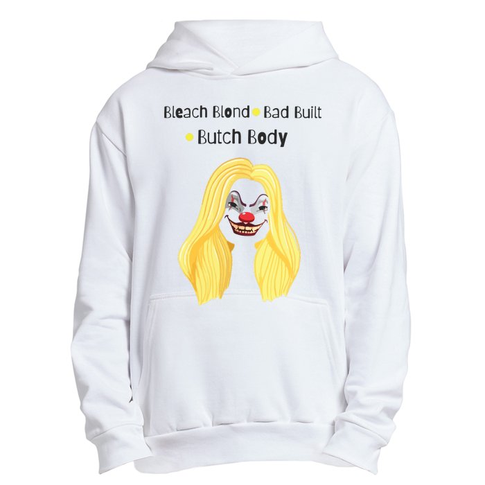 Bleach Blonde Bad Built Butch Body Urban Pullover Hoodie