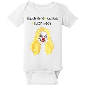 Bleach Blonde Bad Built Butch Body Baby Bodysuit