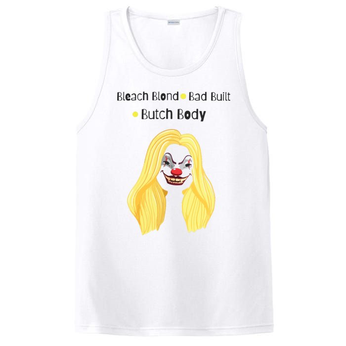 Bleach Blonde Bad Built Butch Body PosiCharge Competitor Tank